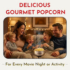 Wabash Valley Farms Real Theatre Popcorn Packs — Gourmet Kernel Kit for Popcorn Machines, Stovetop Poppers, and At-Home Movie Night Snacking — Perfect for Use with The Original Whirley Pop — 5 Pack