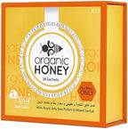 Organic Natural Honey (Large Pack of 24 Sachets 10Gram Each)