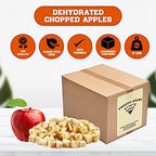 Presto Sales Dried Apple Cubes, 80 oz | All Natural Dried Fruit Snack | Vegan, Non-GMO, Dehydrated Fruit | Packed Fresh in 5 lbs bag