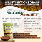 Danodia Foods Barnyard Millet (950g) 2 lbs | Rich in Protein, Fiber, Vitamins | Non-GMO, Gluten Free Diet, Low GI | 100% Unpolished, Grown By Small Farmers
