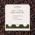 Starwest Botanicals Organic Roasted Dandelion Root - Loose Leaf Herbal Tea, Cut & Sifted, Certified Kosher, Non-GMO, Caffeine-Free - Bulk 1 lb Bag