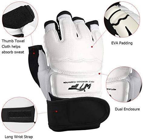 Punch Bag Training Gloves, LangRay MMA Grappling Gloves for Sparring Martial Arts Boxing Training for Adults and Kids