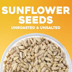 Sunbest Natural Raw Sunflower Seeds, 5 lbs – Unsalted & No Shell – Bulk Sunflower Seed Kernels to Eat – For Snacking, Baking & Topping – Road Trip, After School Snack for Kids & Adults – Kosher (80 oz)