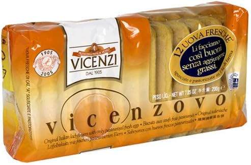 Vicenzi Vicenzovo Ladyfingers, 7-Ounces (Pack of 12)