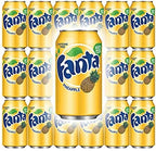 Fanta Pineapple Soda, 12 Fl Oz Cans (Pack of 18, Total of 216 Fl Oz)