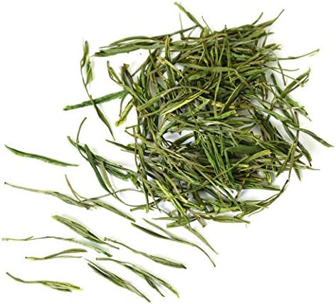 GOARTEA Mao Feng Green Tea - 100g / 3.5oz Premium Grade - Huangshan Maofeng Tea - Chinese Yellow Mountain Spring Loose Leaf