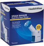 HealthWise Steam Inhaler Respiratory Vapor Therapy | Sinus Pressure, Congestion, Colds & Cough Relief | Facial Steamer, Steam Inhaler, FSA Eligible, Vaporizer or Vocal Steamer | Mask for Cleansing