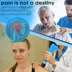 Pneumatic Shockwave Machine, Shockwave Therapy Machine for Muscle, Pain Relief, Home Use