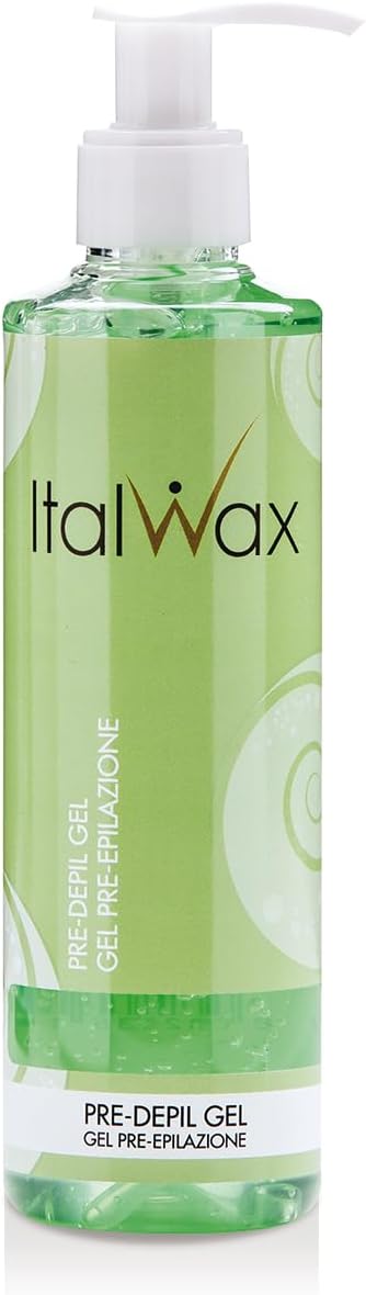 Italwax Pre Wax Gel - 250ml / 8.45fl.oz - Prepare the skin for waxing hair removal - Suitable for all skin types