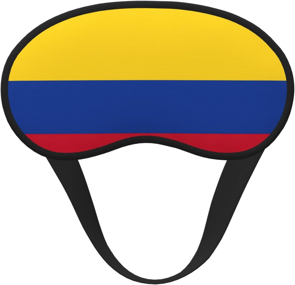 Flag of Colombia Sleep Mask 100% Light Blocking Eye Mask for Sleeping, Sleep Mask for Unisex for Travel/Nap