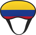 Flag of Colombia Sleep Mask 100% Light Blocking Eye Mask for Sleeping, Sleep Mask for Unisex for Travel/Nap