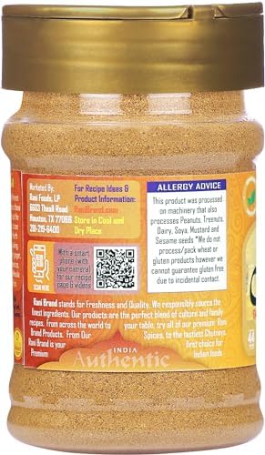 Rani Chana Masala (Garbanzo Curry 15-Spice Blend) 3.5oz (100g) PET Jar ~ All Natural | Vegan | No Colors | Gluten Friendly | NON-GMO | Indian Origin