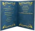 Grandpa Birthday Card, Happy Birthday Grandpa - To the Rock of Our Family - Elegant Birthday Card with Gold Foil Message, Heartfelt Tribute to His Strength and Love, 5.55" x 8.03"