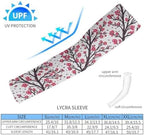 Supdreamc Summer UPF 50+ Protection Ice Cooling Arm Sleeves for Running Golf Hand Elbow