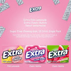 Assorted Chewing Gum, Variety pack Of Extra Long Lasting Flavors, Sugar Free, Receive 8 Flavors plus 1 Extra pack (9 Pack), 1 Sticker Of Our Logo, Packed In Bitetwist Protected Gift Pack