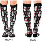 Compression Socks for Women Men Knee High Socks for Running Athletic Nurse Cycling Sports