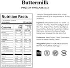 ProDough Shop Buttermilk Pancake and Waffle Mix - Gluten Free, Low Carb, High Protein Pancake Mix - Healthy Pancakes and Waffles for Breakfast or Snack