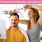Professional Hair Cutting Kit for Women Gifts, Easy-to-Use Split Ends Hair Trimmer, DIY Home Hair Cutting Tools for Bangs, Layers, Bobs, Practical Hair Cutting Clip, Pink