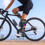 Compression Socks Calf Knee High Support Socks Novelty For Women Men Athletic Running Hiking Nurse