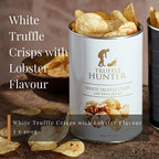 TruffleHunter - White Truffle with Lobster Potato Chips, Gourmet Snack - 3.53oz x 3