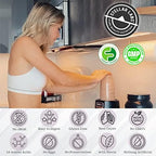 Stellar Labs Whey Protein Powder with BCAA's & Whey Isolate | Certified Low FODMAP, Non GMO, Gluten Free, Low Carb, Keto, with Stevia | All Natural Lean Post Workout Shakes | Chocolate