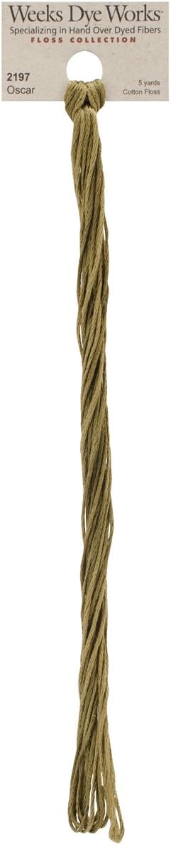 Weeks Dye Works Six Strand Embroidery Floss 5 Yards-Oscar