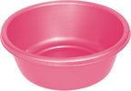 Ybm Home Round Plastic Wash Basin (1147 9.75", Pink)