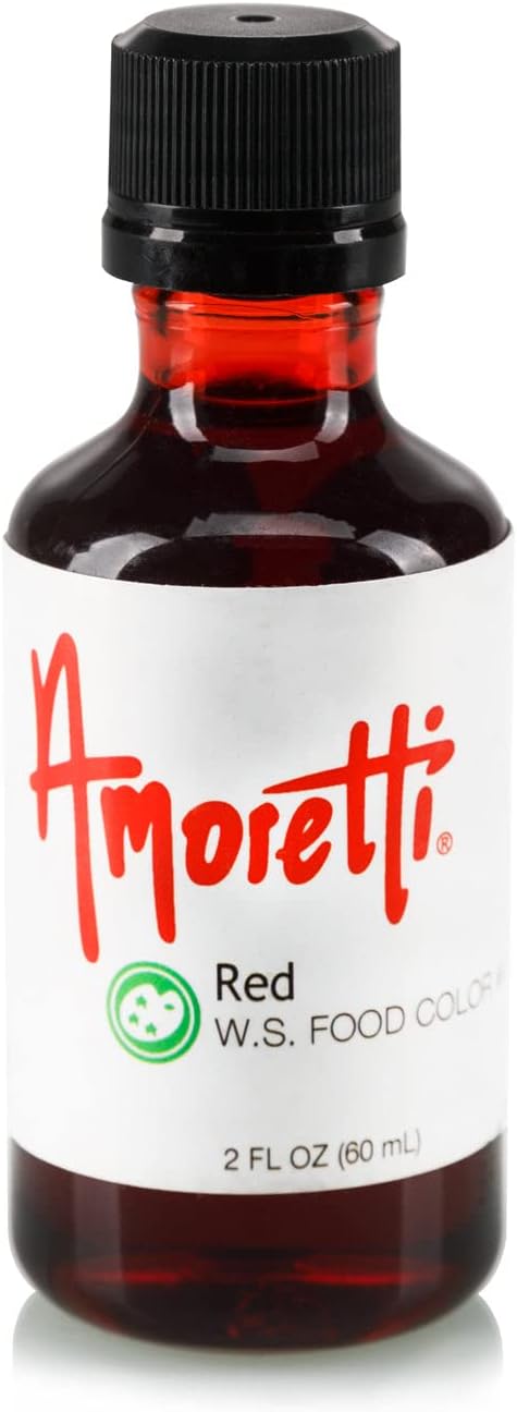 Amoretti - Red Food Color Water Soluble - 2 fl oz