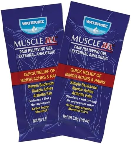 Muscle Jel 3.5g Unit Dose Foil Pac, 24 per Pack, packaging may vary