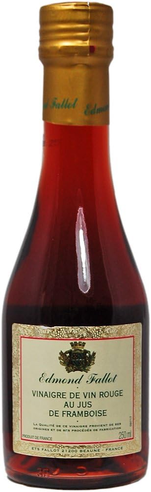 Edmond Fallot Raspberry Red Wine Vinegar, 8.4 oz (250 ml)