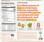Yumi Organic Toddler Snacks Bars - Gluten-Free, No Added Sugar, 7+ Vegetables, Soft-Baked Crust Yumi Bars, Healthy Toddler Organic Snacks - School Safe and for Lunch Boxes, Apple Cinnamon & Squash (30ct.)