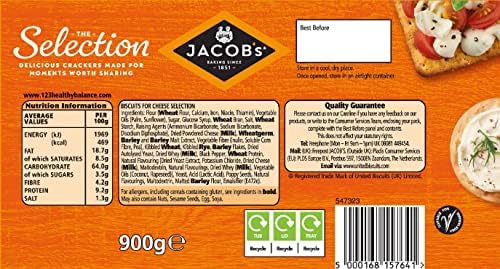 Jacob's Biscuits for Cheese 900g