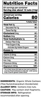 Terrasoul Superfoods Organic Raw Cashews, 2 Lbs, Premium Quality for Snacking, Baking, and Culinary Creations