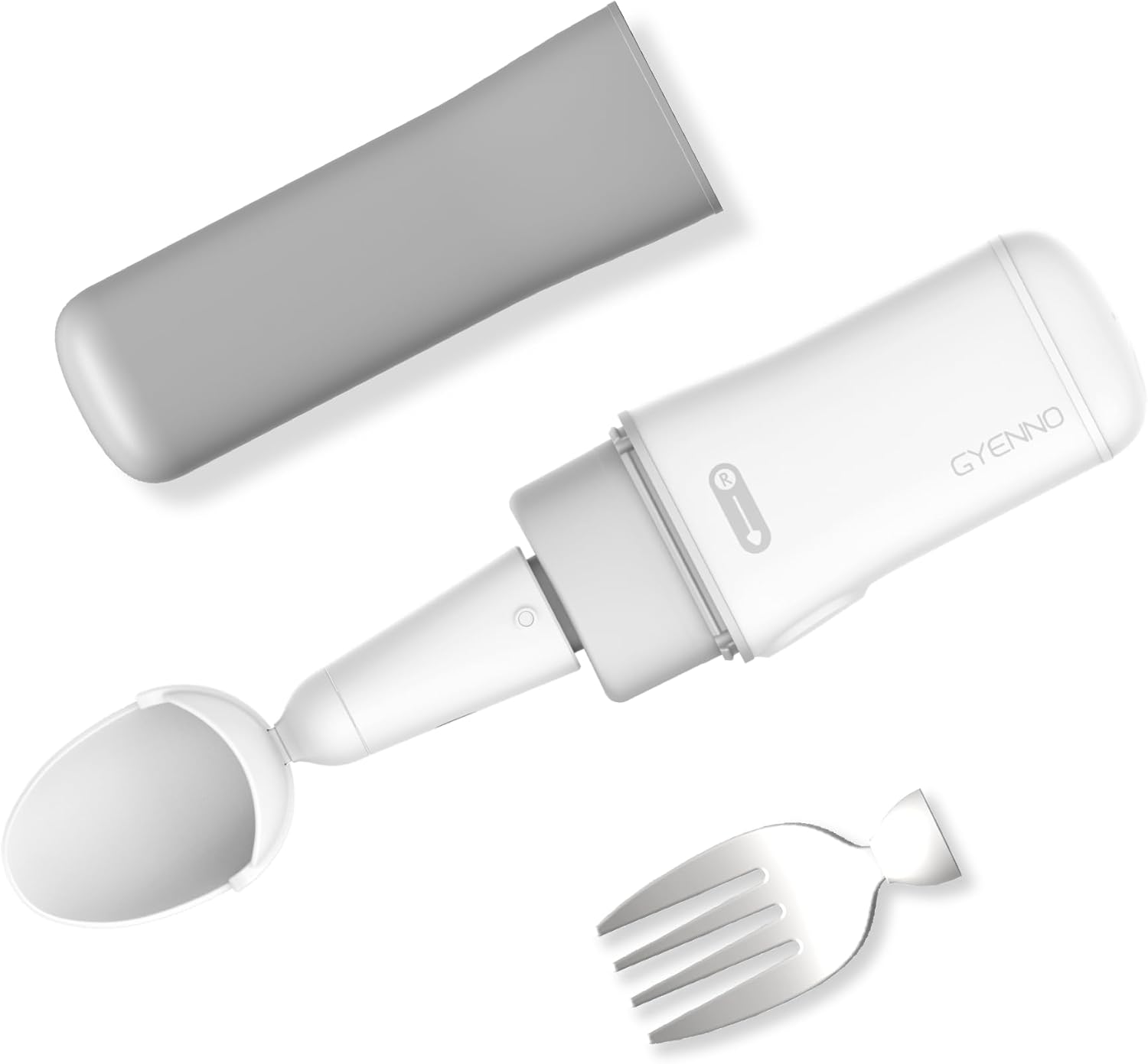 Parkinson's Spoon for Tremor Relief Self-Feeding, Adaptive Utensil with Active Stabilization Technology, Intelligent Eating Assistance for Elderly