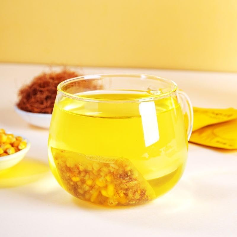 Zercumm Corn Silk Tea Maize Germ Health-Enhancing Herbal Tea Herbal Tea Bagged Tea 4G * 10/Box
