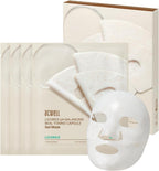 ACWELL Licorice pH Balancing Real Toning Capsule Gel Mask - Hydrating Overnight Face Mask for Glass Skin, Niacinamide & Low Molecular Collagen, Firming, Moisturizing | 1.19oz(34g) x 4ea