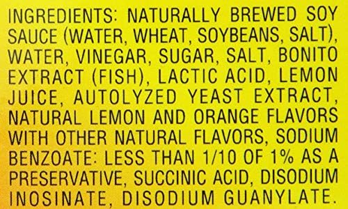 Kikkoman Ponzu Soy Sauce Food Service, Citrus,64 Ounce