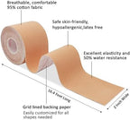 Kinesiology Tape 6 Rolls (5cm x 5m) - Elastic Therapeutic Sports Tape for Sports, Exercise, Pain Relief and Injured Muscle Support, Waterproof, Breathable & Latex Free (Mix)