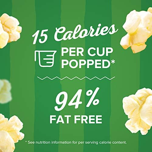 Orville Redenbacher’s Microwave Popcorn SmartPop! Value Size, Butter Flavor, 4g Fiber Per Serving, 2.69 oz., 12-Count