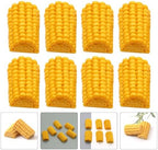 DOITOOL 40 Pcs Fake Mini Corn on the Cob DIY Phone Case Charms Micro Landscape Adornments for Handmade Phone Covers Crafting Photo Props