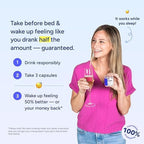 Cheers Restore | Supplement with DHM + L-Cysteine | Feel Better After Drinking & Support Your Liver | 24 Doses | Dihydromyricetin, Cysteine, Prickly Pear, B-Vitamins, Ginger