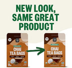 FGO Organic Chai Tea, 100 Count, Eco-Conscious Tea Bags, Resealable Bag, Packaging May Vary (Pack of 1)