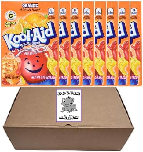 Kool-Aid Drink Mix - 8 Packets (Orange)