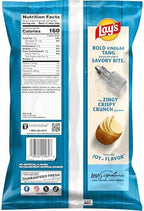 Lay's Potato Chips, Salt & Vinegar, 7.75 Oz