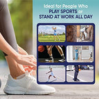Footminders Comfort Orthotic Arch Support Insoles: Podiatrist-Designed Shoe Inserts for Plantar Fasciitis, Flat Feet and Heel Pain Relief – Shoe Inserts for Work Boots & Running Shoes - Small