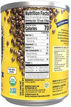 WESTBRAE 15 oz Natural Organic Black Lentils, No Salt Added, Source of Plant Based Protein and Fiber, Low Fat, Gluten Free, (Pack of 12)