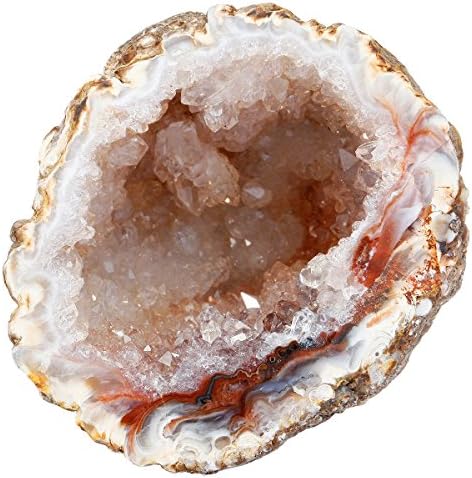Rockcloud Natural Raw Healing Crystal Druzy Geode Agate Mineral Irregular Home Decoration Gemstone Specimen