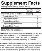 Ginger Tea Organic Yogi Teas 16 Count (Pack of 3)