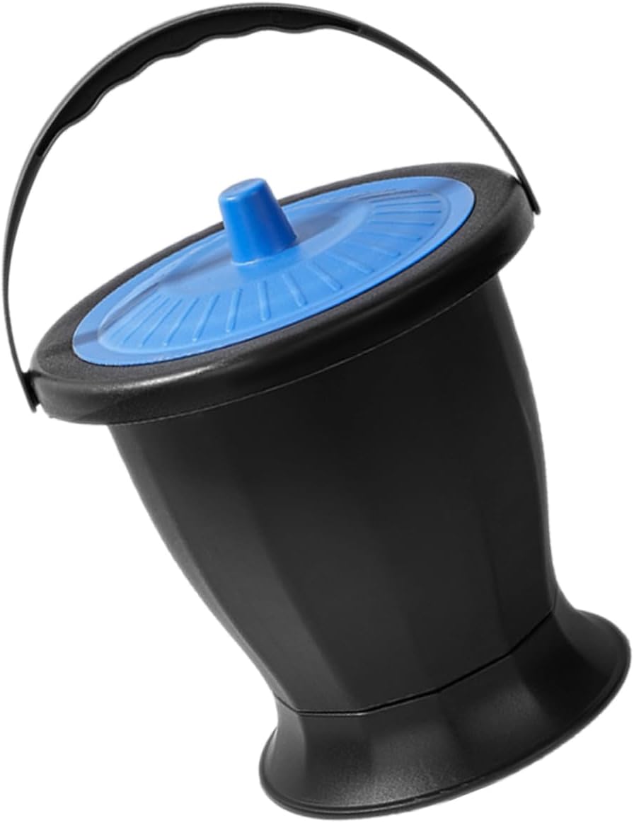 Portable Urinal Urine Pot Household Spittoon Chamber Pot Lid Non-skid Design for Camping Potty Training Seat