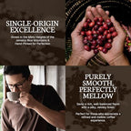 Dancing Moon Coffee Pods - 100% Jamaica Blue Mountain Medium Roast - K-Cup Compatible Keurig Coffee Pods - Small-Batch Crafted, Supports Military Charity - 12 Cups